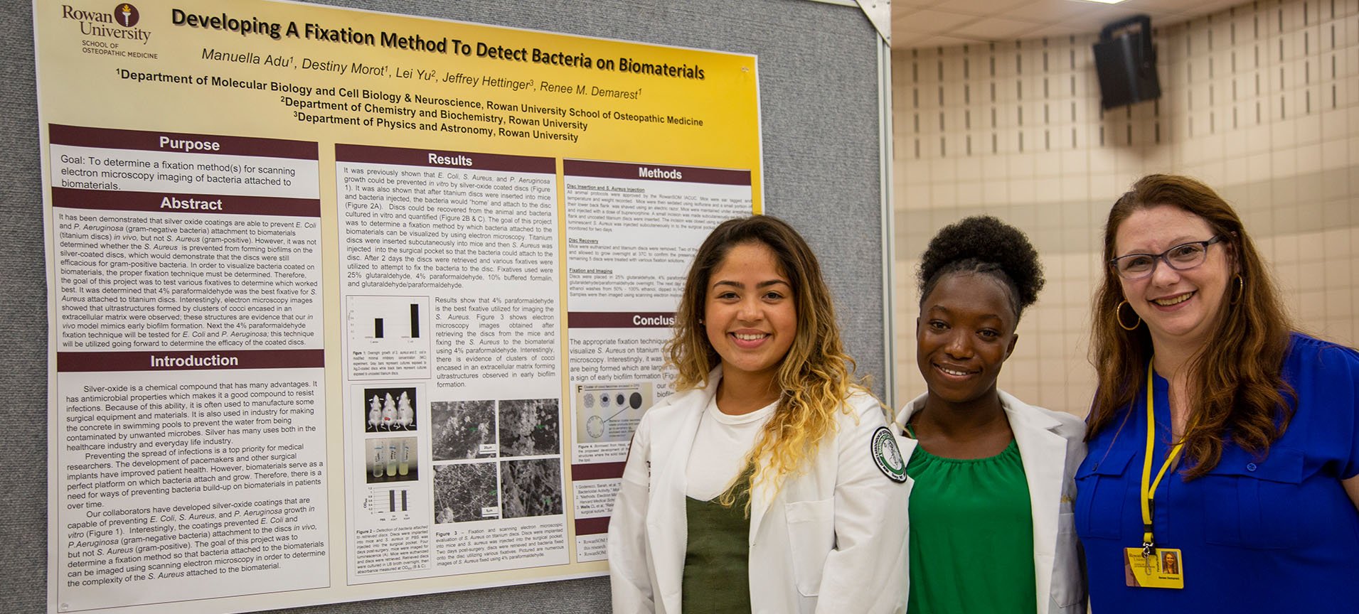 Summer PREP students at Research Day