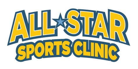 logo that says All-Star Sports Clinic